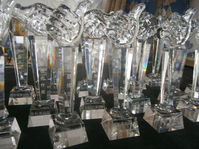 水晶獎杯